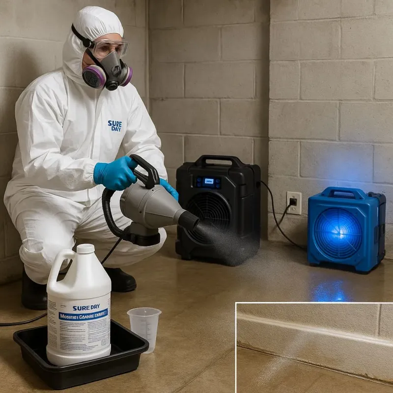 Sanitization and Odor Removal process in Tontitown, AR