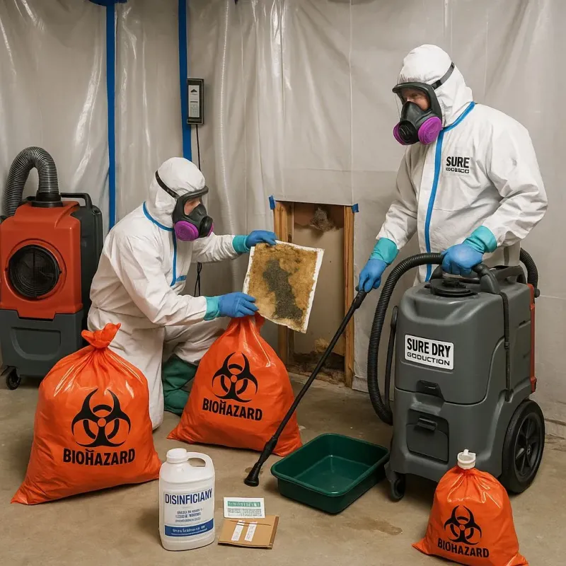 Contaminated Water Handling Protocols process in Tontitown, AR