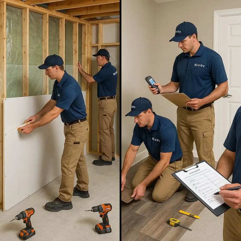 Repairs and Reconstruction process in Tontitown, AR