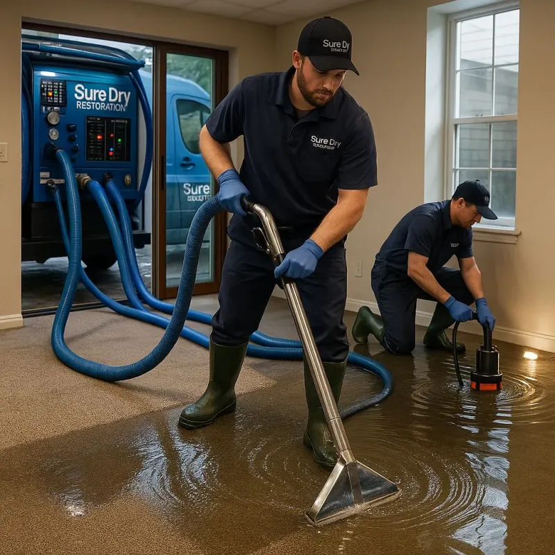 Water Extraction and Removal process in Tontitown, AR